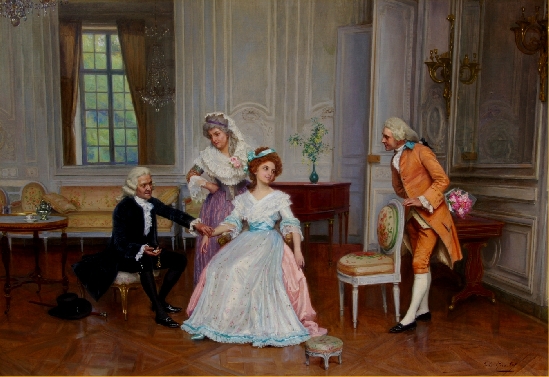 Jules Girardet - The Handsome Suitor