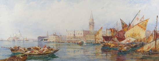 Venice towards the Doge's Palace