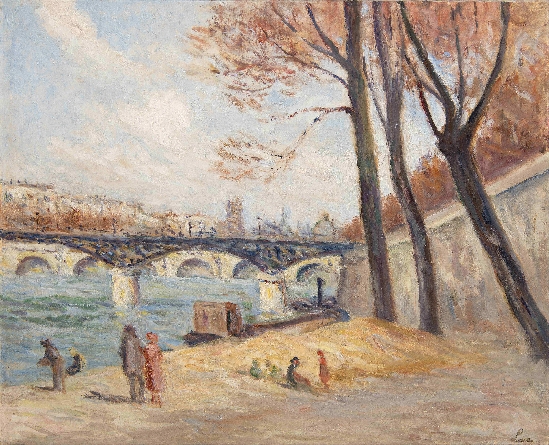 Maximilien Luce - Le Pont Des Arts