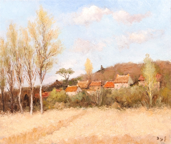 Marcel Dyf - A Rural Landscape