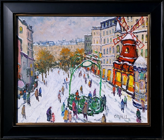 Charles Malle - Moulin Rouge, Boulevard de Clichy