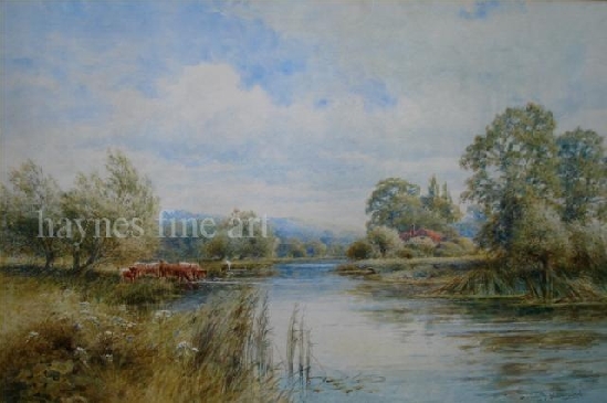 Henry John Kinnaird - The Thames near Pangbourne