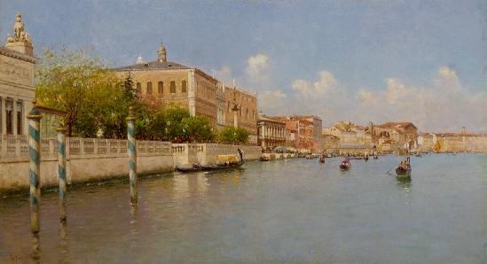 Rafael Senet Y Perez - View of The Grand Canal