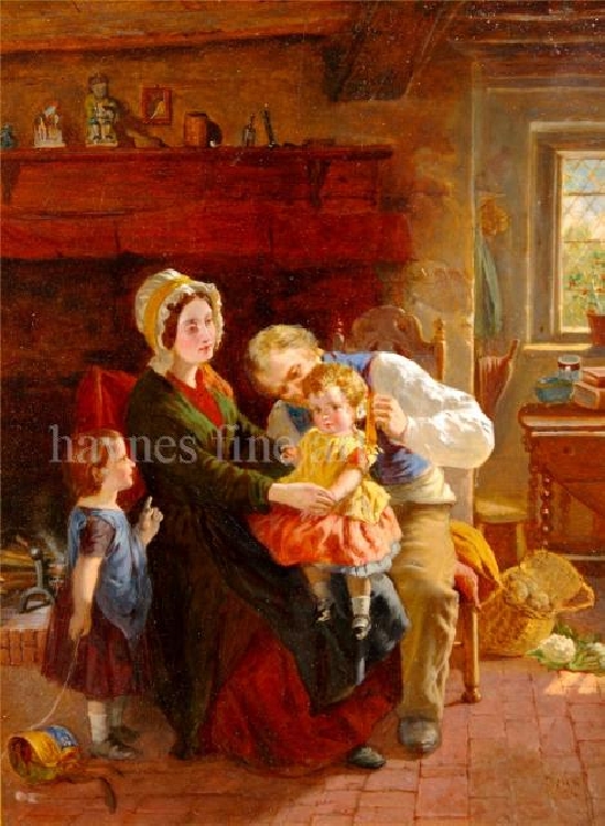 William Henry Knight - The Finishing Touches