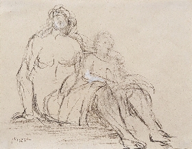 Seated Mother and Child I