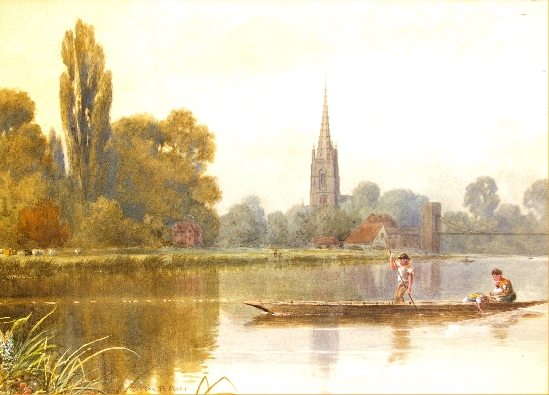 Harold Sutton Palmer - Punting on the River