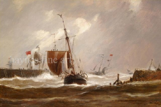 Richard Henry Nibbs - Returning to the Harbour
