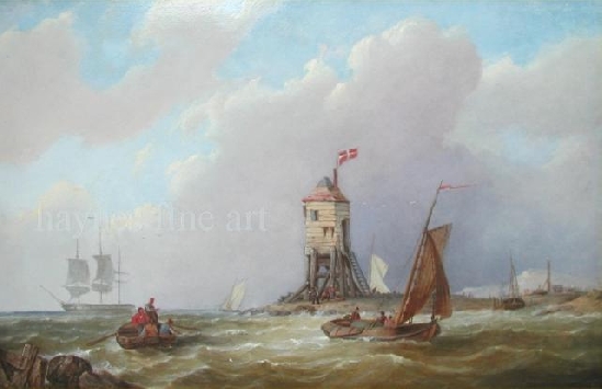 Pieter Christian Dommerson - Estuary Scene