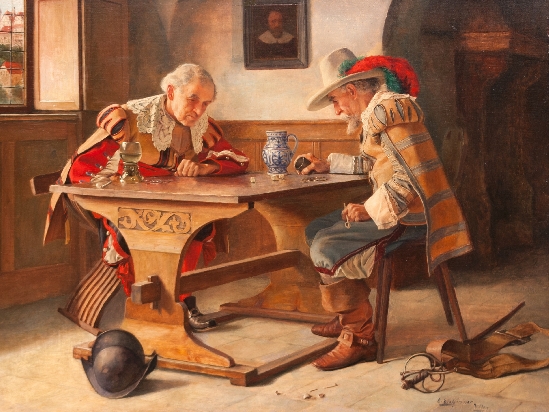 Erwin Eichinger - The Dice Players