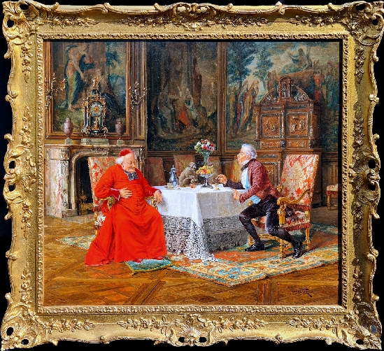 Alfred Charles Weber - The Cardinal's Amusement