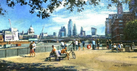 Tony Sheath - City View from Southbank