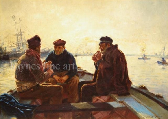 Abbott Fuller Graves - The Old Fishermen