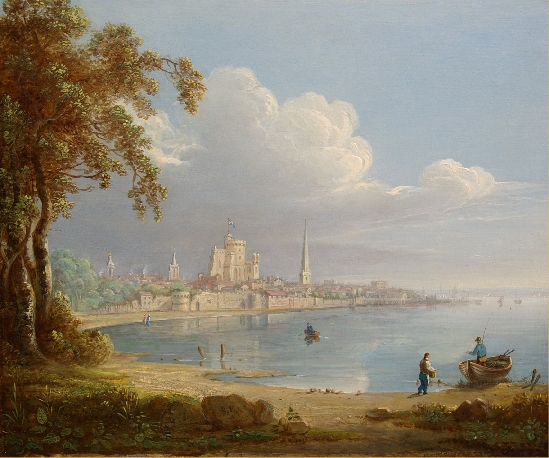 Sebastian Pether - A View of lord Landsdowne's Tower Southampton