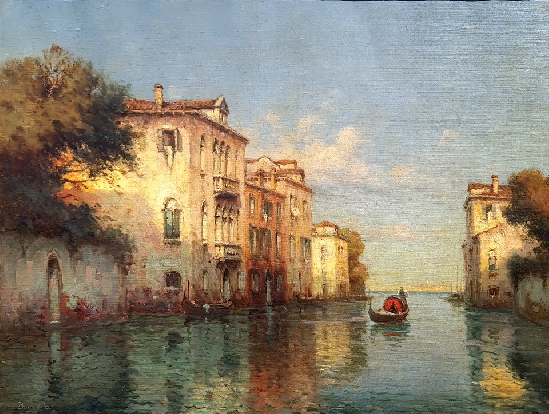 Antoine Bouvard Jnr - Eau Paisibles, Venise