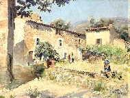 Cour De Ferme Provencale