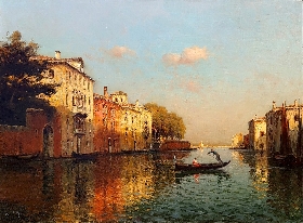 Evening on a Venetian Canal