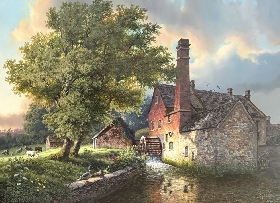 A Ray of Sunlight, Lower Slaughter