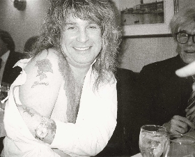 Ozzy Osbourne and Andy Warhol