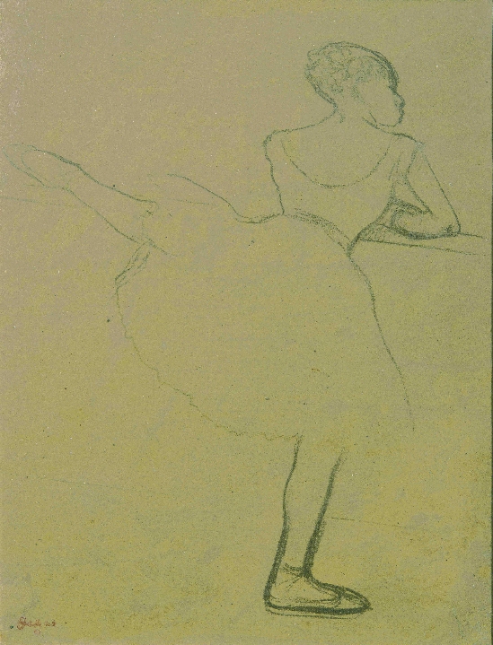 Edgar Degas - Danseuse A La Barre