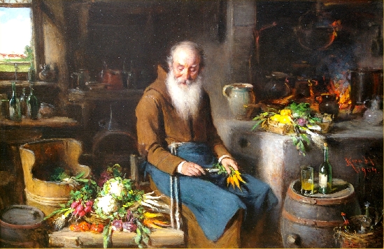Hermann Armin Kern - Preparing the Vegetables