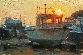 Evening in the Boat Yard