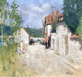 Le Quai de la Croix Blanche, Saint-Mammes