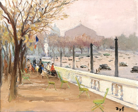 Marcel Dyf - Place de la Concorde