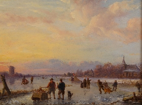 A Winter Morning on the Ice