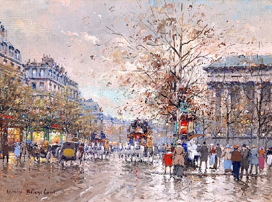 Antoine Blanchard - La Madeleine, Paris