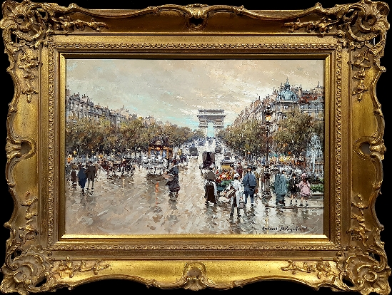 Antoine Blanchard - Avenue des Champs-Élysées