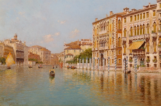 Rafael Senet Y Perez - The Grand Canal, Venice