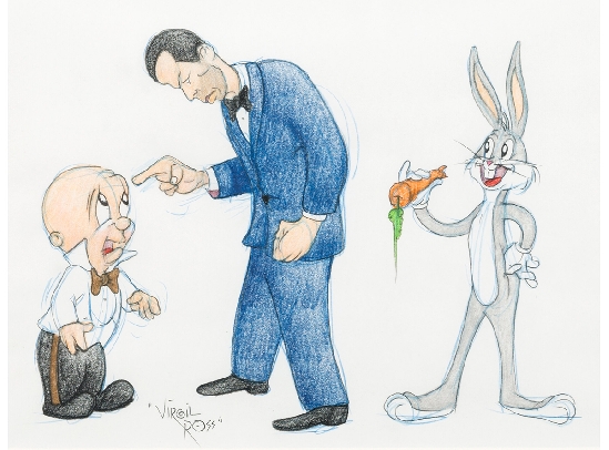 Virgil Ross - Elmer Fudd, Humphrey Bogart and Bugs