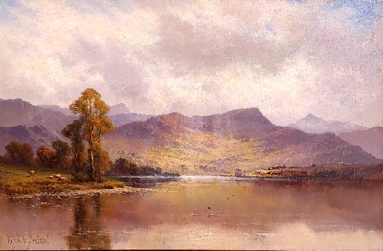 Alfred De Breanski Snr - The Banks and Braes O'Bonny Doon