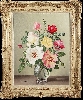 Roses in a Glass Bowl