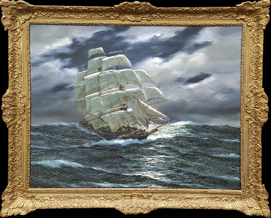 Henry Scott - American Clipper 'Dreadnought' off The Horn