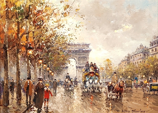 Antoine Blanchard - Champs-Elysees