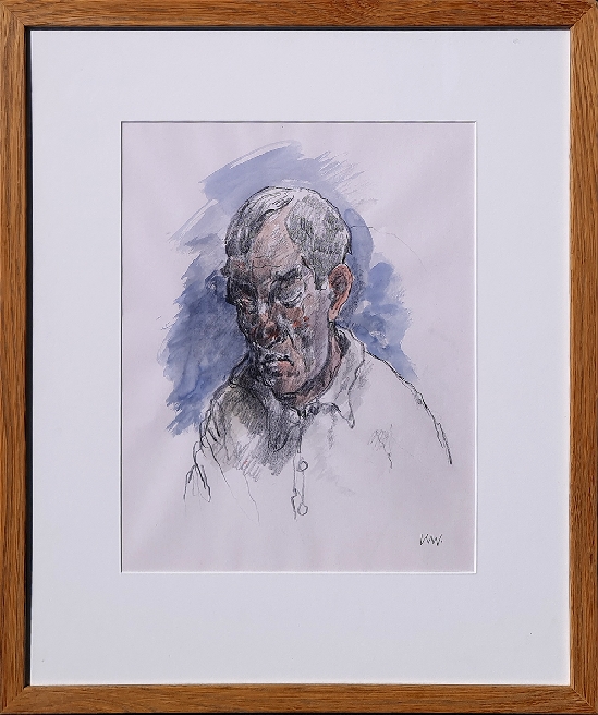 Sir John Kyffin Williams KBE, RA - An Old Anglesey Farmer