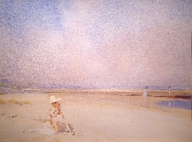Playing on the Beach