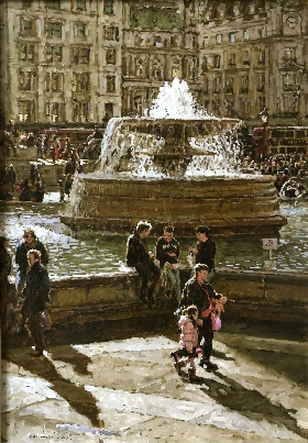 Trafalgar Square Fountain