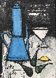 Nature Morte &Agrave; La Cafeti&egrave;re Bleue