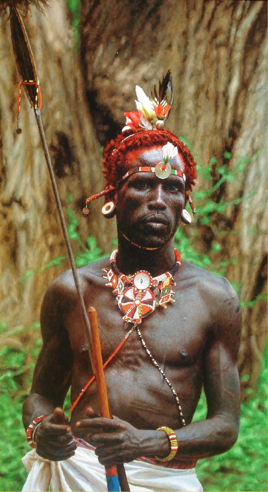 Samburu Warrior Portrait