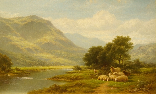 Walter J. Watson - On the Lledr, North Wales