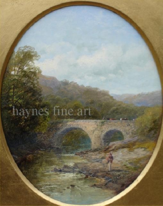 Walter Williams - Fishing by the Bridge