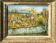 Un Village au Bord de L'Eau