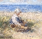 Resting on the Beach