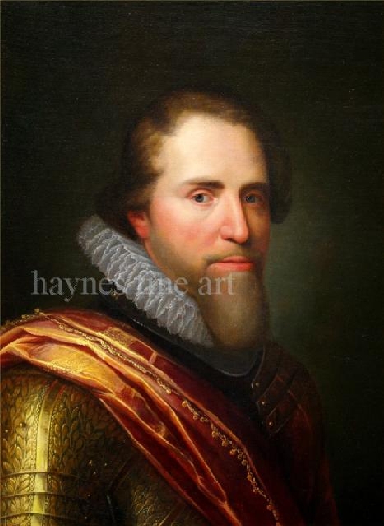 Daniel Mytens, the Elder - Prince Maurice of Nassau