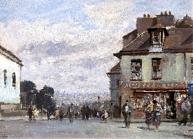 Place Jean-Marais, Montmarte, Paris