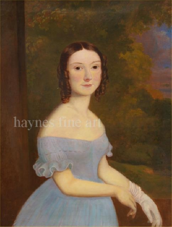 Frederick Richard Say - Portrait of a Lady