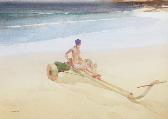 Sir. William Russell Flint, RA, PRWS - Amanda