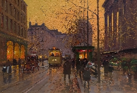 Coucher de Soleil, Paris